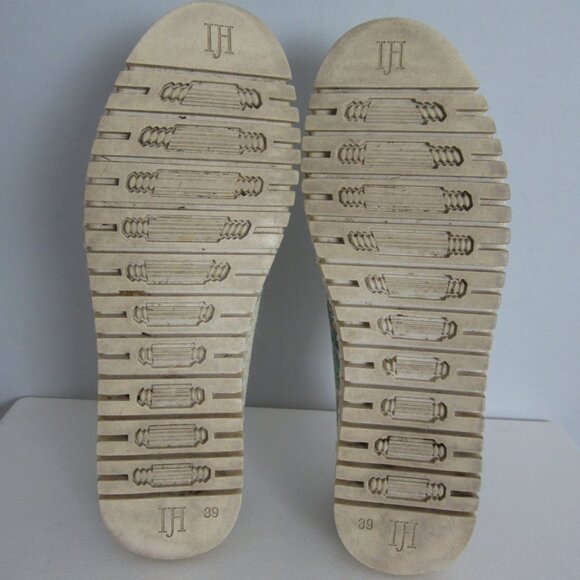 Ilse Jacobsen Womens 8.5 - 9 Shoes Sage Green Floral Tulip 139 Slip On Floral 39 - Picture 13 of 15